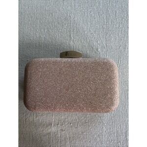 GUESS Clutch Rose-gold Glitter Sparkle Women's‎ Small Bag Prom READ